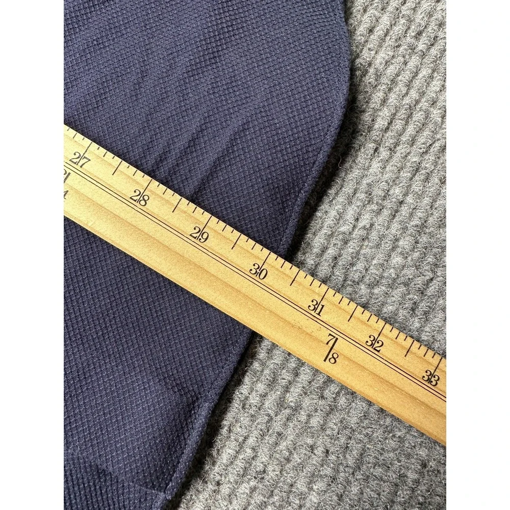 Banana Republic Dress Shirt Mens Large Blue Grant Fit Non Iron‎ Long Sleeve